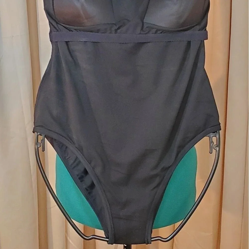 0064. NWOTs Catalina  ~ Modest Plus Size Slimming ~ Mirage Neckline ~ XL~ SEXY!!